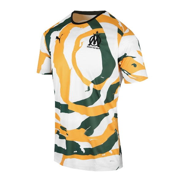 Thailandia Maglia Marsiglia OM Africa 2021/22 Bianco Arancione Verde